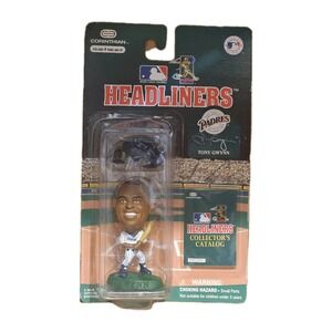 Vintage 1996 MLB Tony Gwynn Headliners Figurine San Diego Padres Baseball Club